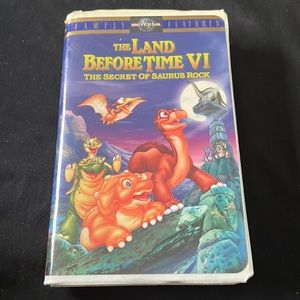 The Land Before Time VI The Secret Of Saurus Rock VHS